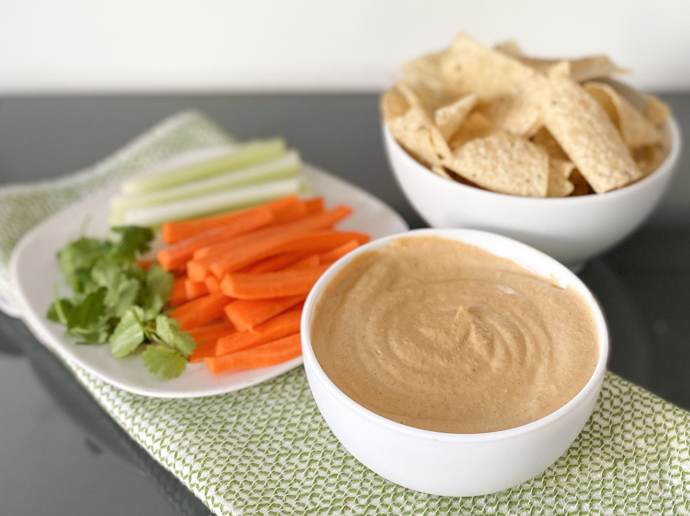 Vegan Nacho Cheese Dip (Simple, Creamy, and Healthy!) - Scones and Scrubs